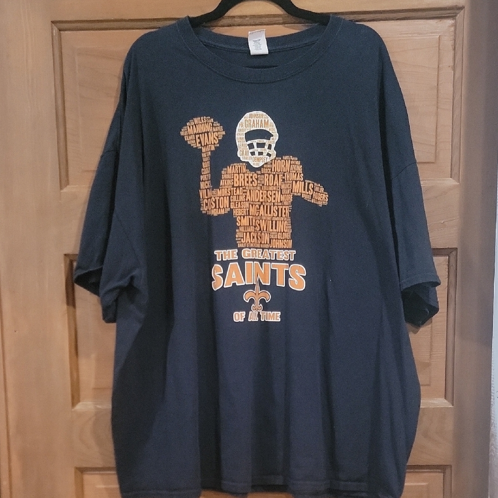 Gildan Dark Blue Saints Graphic Tee